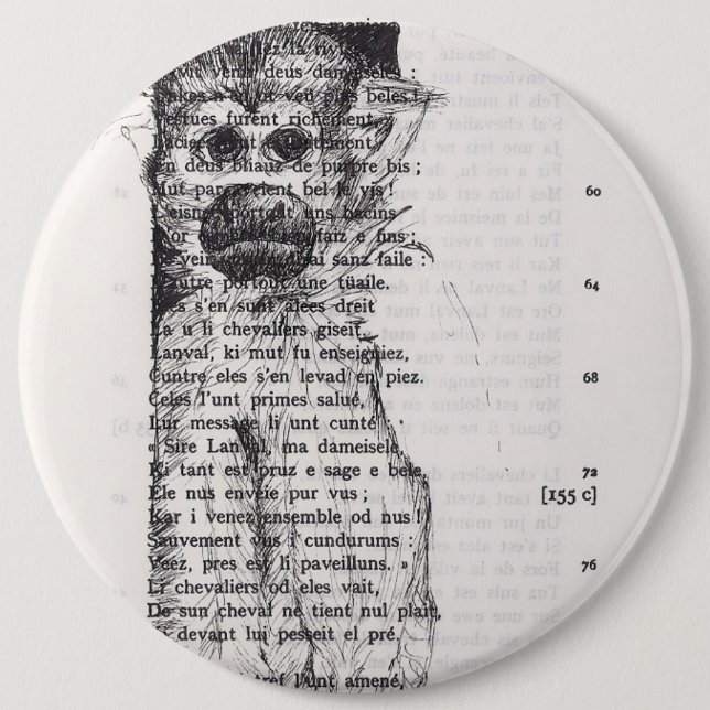 Schaltfläche "Strange Monkey Year 2016" Button (Vorderseite)