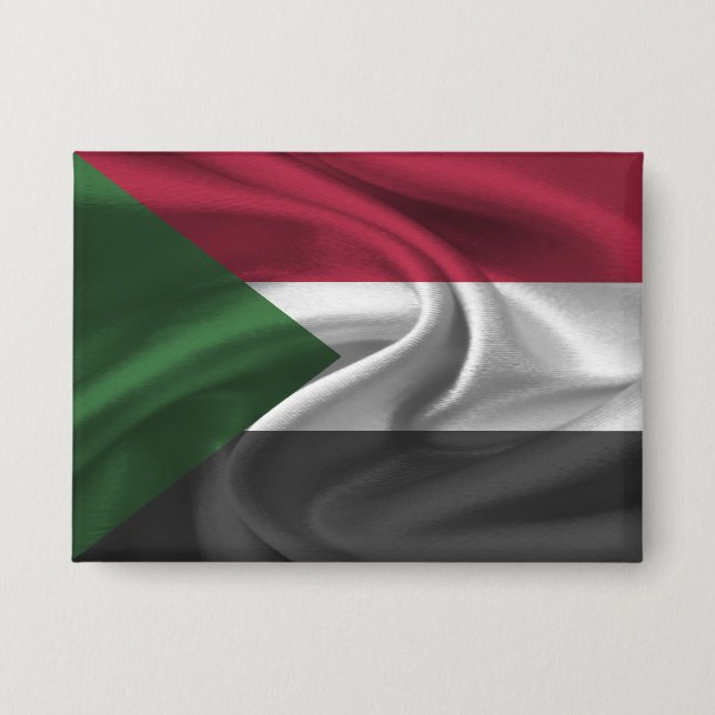 Schaltfläche "Sudan Flag" Button (Vorderseite)