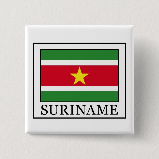 Schaltfläche Suriname Button (Vorderseite)