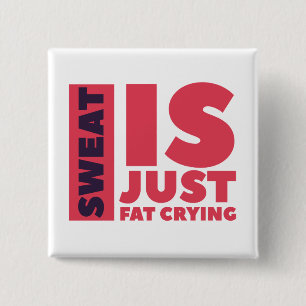 Schaltfläche Sweat Square Button
