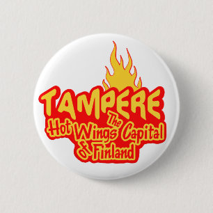 Schaltfläche Tampere Hot Wings Button