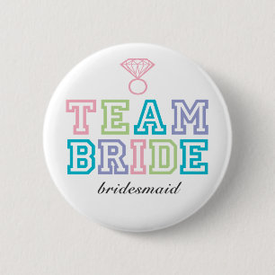 Schaltfläche Team Bride Button