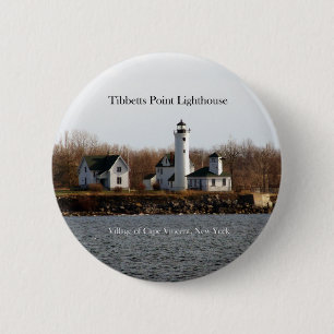 Schaltfläche Tibbetts Point Lighthouse Button