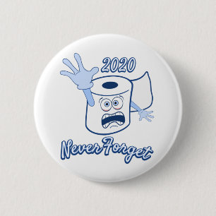 Schaltfläche "Toilet Paper Panic 2020" Button