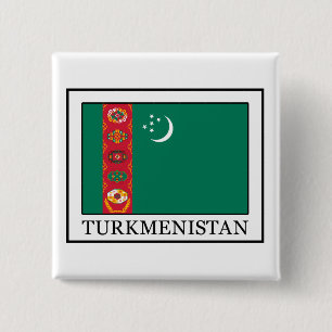 Schaltfläche Turkmenistan Button