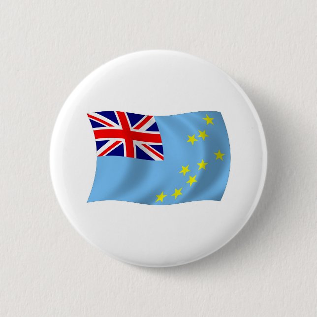 Schaltfläche Tuvalu Flag Button (Vorderseite)