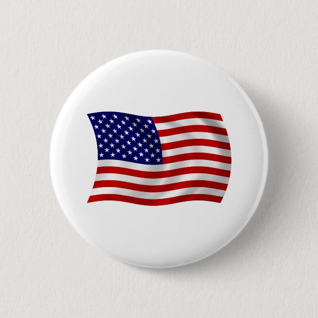 Schaltfläche USA (USA) Button (Vorderseite)