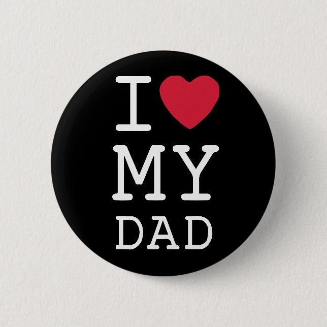 Schaltfläche "Vater für die schwarze Liebe" Button (Vorderseite)