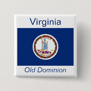 Schaltfläche "Virginia Flag" Button