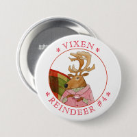 Schaltfläche "VIXEN REINDEER Round-Button"