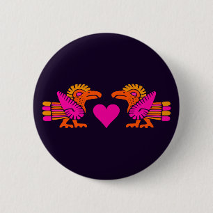 Schaltfläche Vögel lieben - anpassbar Button