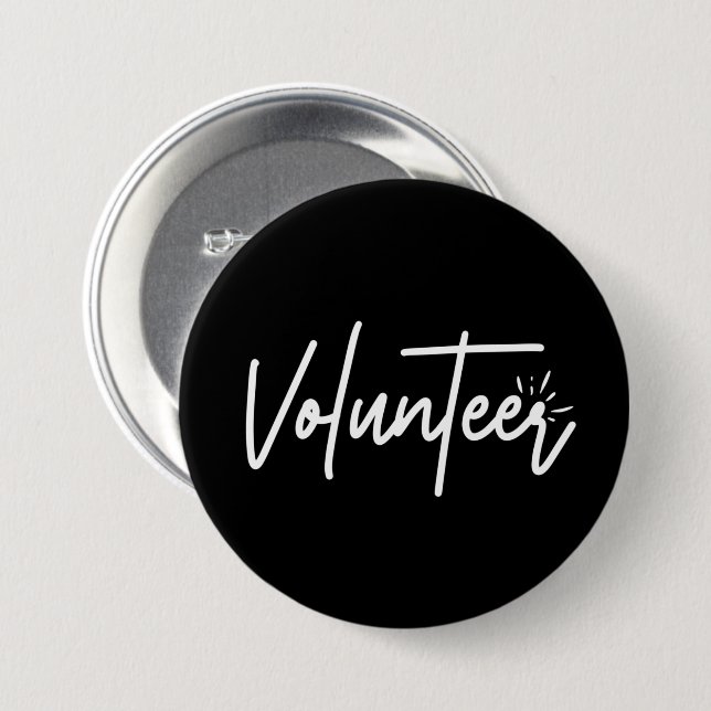 Schaltfläche Volunteer Button (Vorne & Hinten)