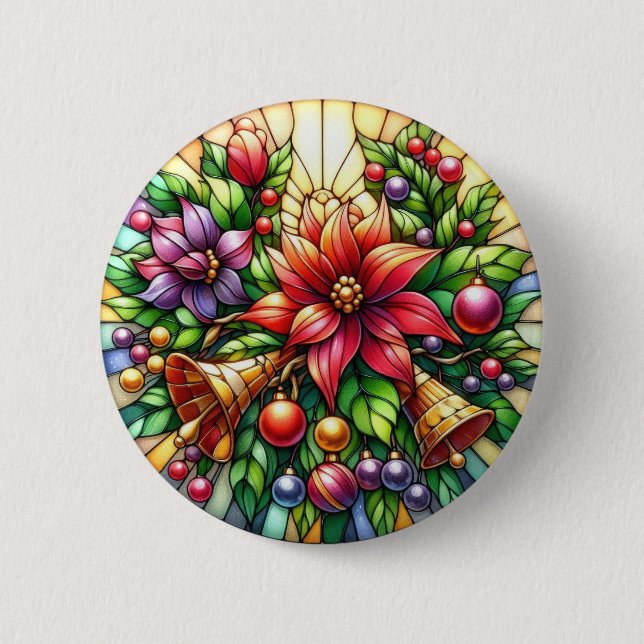 Schaltfläche "Weihnachtsbrösel" Button (Vorderseite)