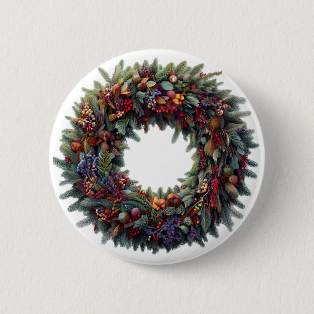 Schaltfläche "Weihnachtsmann" Button (Vorderseite)