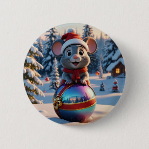 Schaltfläche "Weihnachtsmäuse" Button