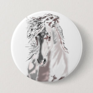 Schaltfläche "Weißes Pferd" Button