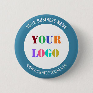 Schaltfläche Werbung für die Website Ihres Logo Button