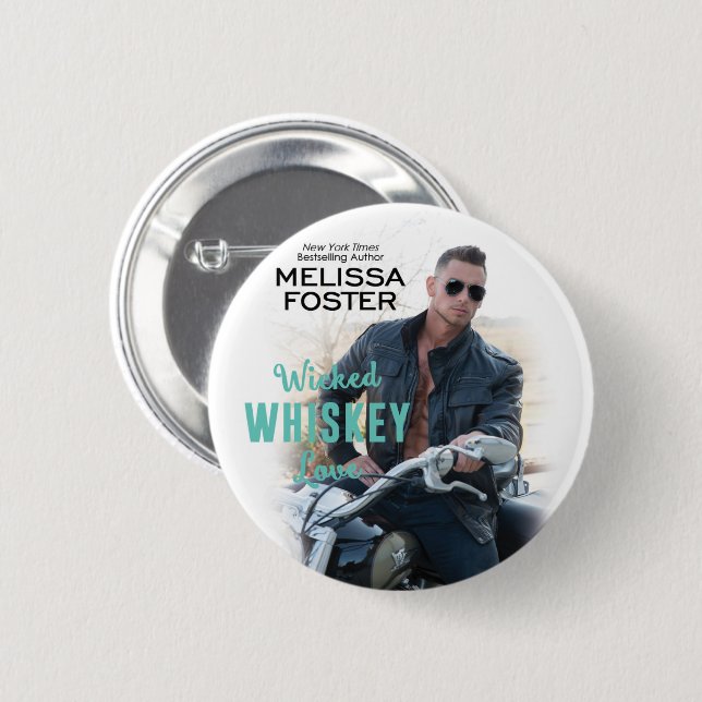 Schaltfläche "Wicked Whiskey"-Liebe Button (Vorne & Hinten)