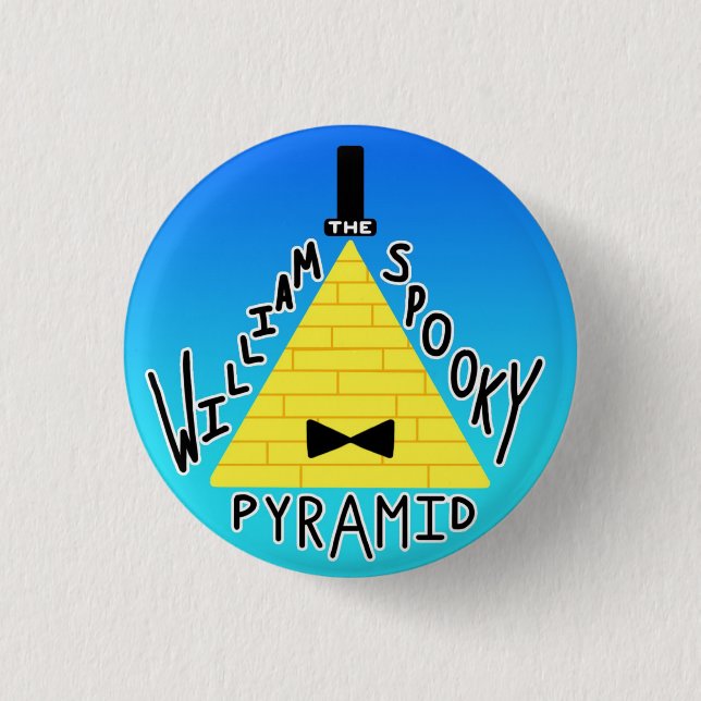 Schaltfläche "William the SPOOKY Pyramid" 2 Button (Vorderseite)