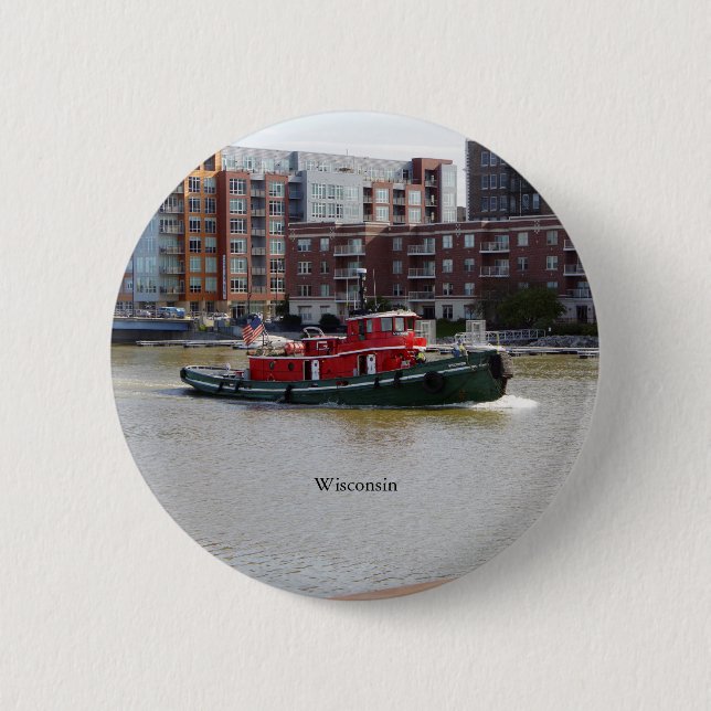 Schaltfläche Wisconsin Button (Vorderseite)