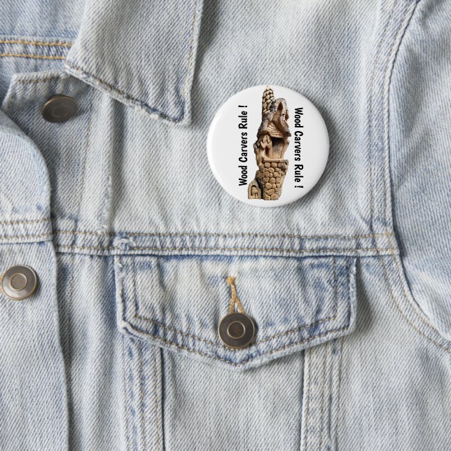 Schaltfläche "Woodrucke Deluxe" für Extravagantes  Button (Beispiel)