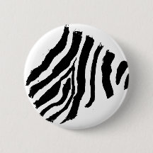 Schaltfläche Zebra Print