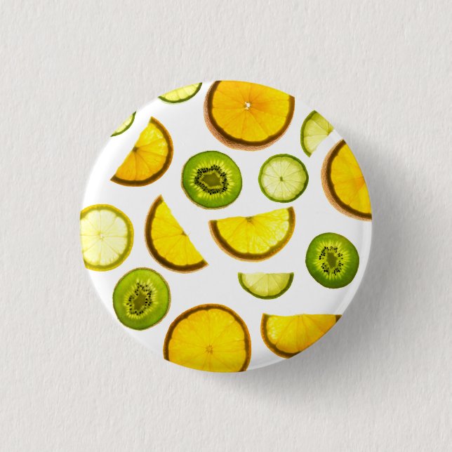 Schaltfläche Zitrusfrüchte Button (Vorderseite)