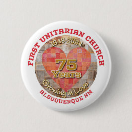 Schaltfläche zum 75. Jahrestag Button