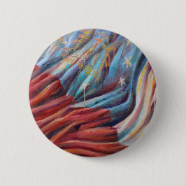 Schaltfläche zum Anmalen der Flagge in Georgien Button