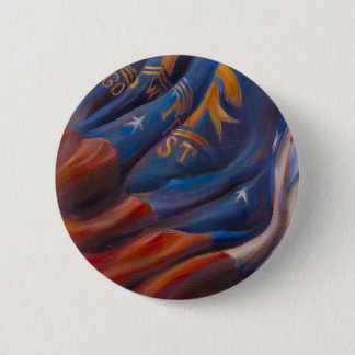 Schaltfläche zum Anmalen der Flagge in Georgien Button
