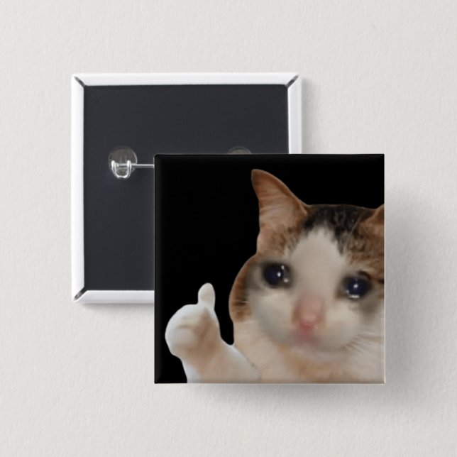 Schaltfläche zum Hinzufügen von Ok Cat Meme-Button Button (Vorne & Hinten)
