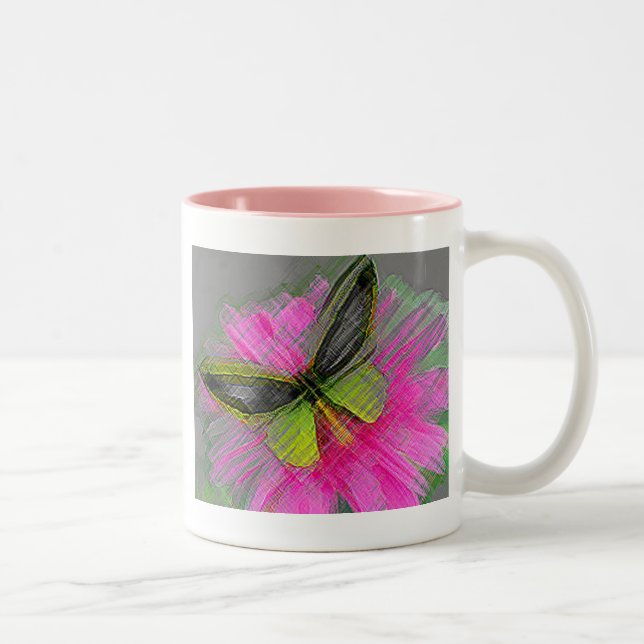SCHALTFLÄCHE ZWEIFARBIGE TASSE (Rechts)