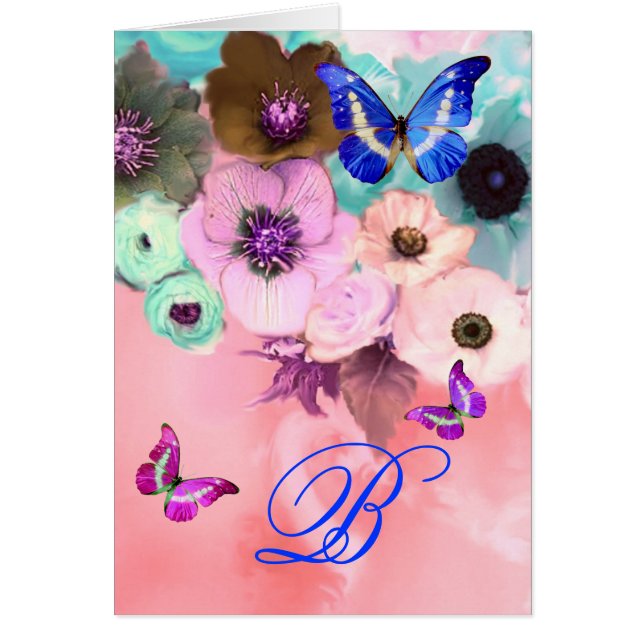 SCHALTFLÄCHEN, AQUAMARINE ROSE UND ANEMONEN-BLUME (Vorne)