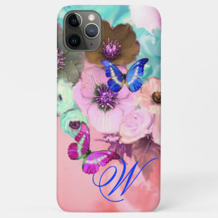 SCHALTFLÄCHEN, AQUAMARINE ROSE UND ANEMONEN-BLUME Case-Mate iPhone HÜLLE