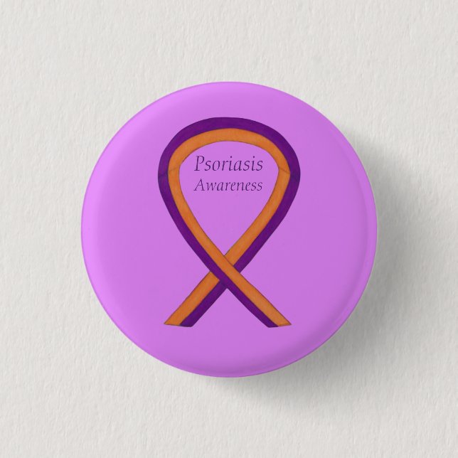 Schaltflächen für das Button "Psoriasis Awareness  (Vorderseite)
