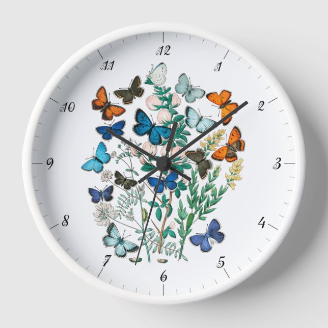 SCHALTFLÄCHEN IN DER NATUR UHR (Vorderseite)
