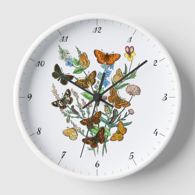 SCHALTFLÄCHEN IN DER NATUR UHR (Vorderseite)