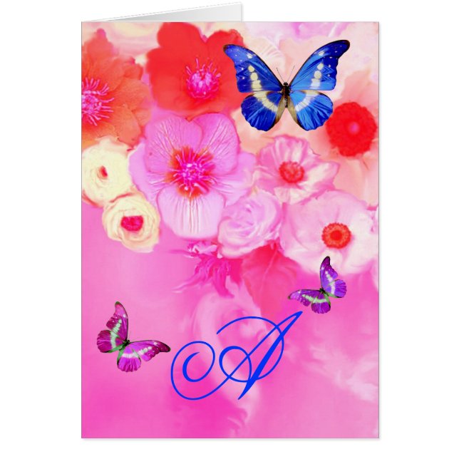 SCHALTFLÄCHEN, ROTE PINKROSEN UND ANEMONEN-BLUME (Vorne)