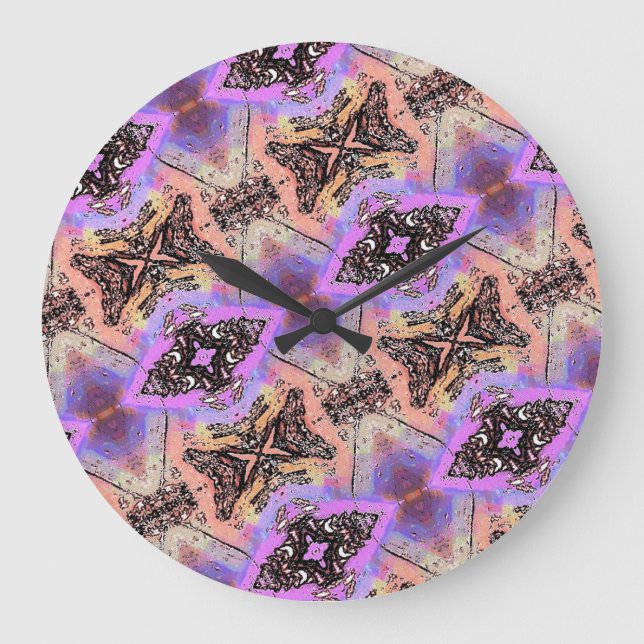 SCHALTFLÄCHEN UND MOTHEKEN GROßE WANDUHR (Vorderseite)