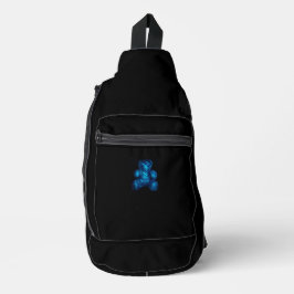 SCHALTFLÄCHER-TEDDY-ORGONEN-ENERGIESIGN-STIL CROSSBODY BAG