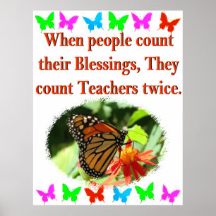 SCHALTFLEUNDUNG FÜR LEHRER POSTER