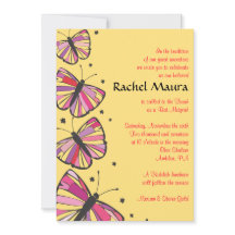 SCHALTFLY Bat Mitzvah Einladung