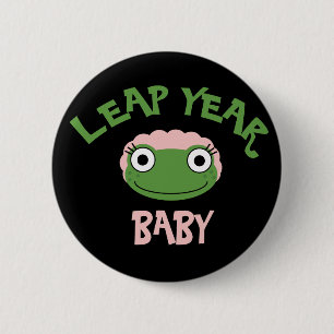 Schaltjahr-Baby Button