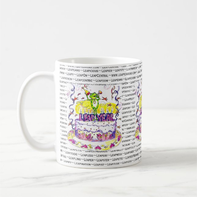 Schaltjahr-Schalen-Tasse Kaffeetasse (Links)