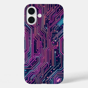 Schaltkreis iPhone 16 Plus Hülle