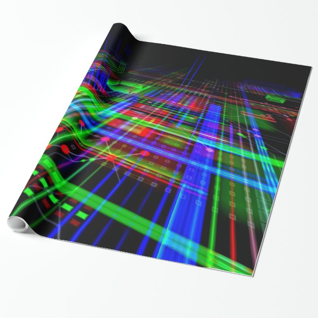 Schalttafel 4 Wrapping Paper Geschenkpapier (Ungerollt)
