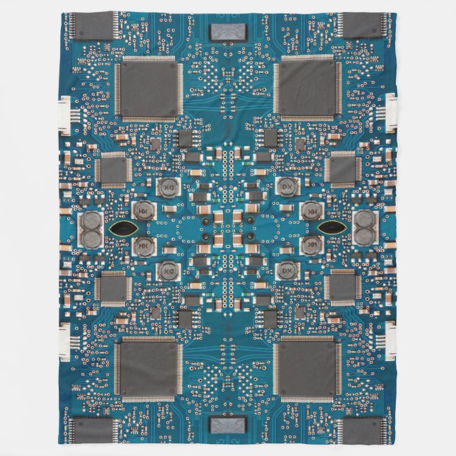 Schalttafel Fleecedecke (Vorderseite)