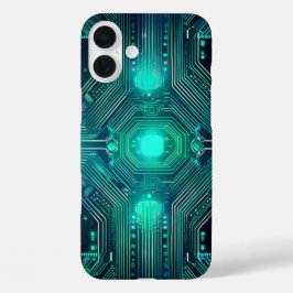 Schalttafel im Technisch Inspirierten Stil iPhone 16 Plus Hülle
