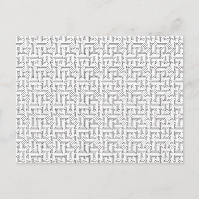 Schalttafel Postkarte (Vorderseite)