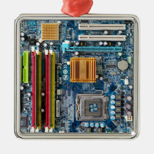 Schalttafel Silbernes Ornament